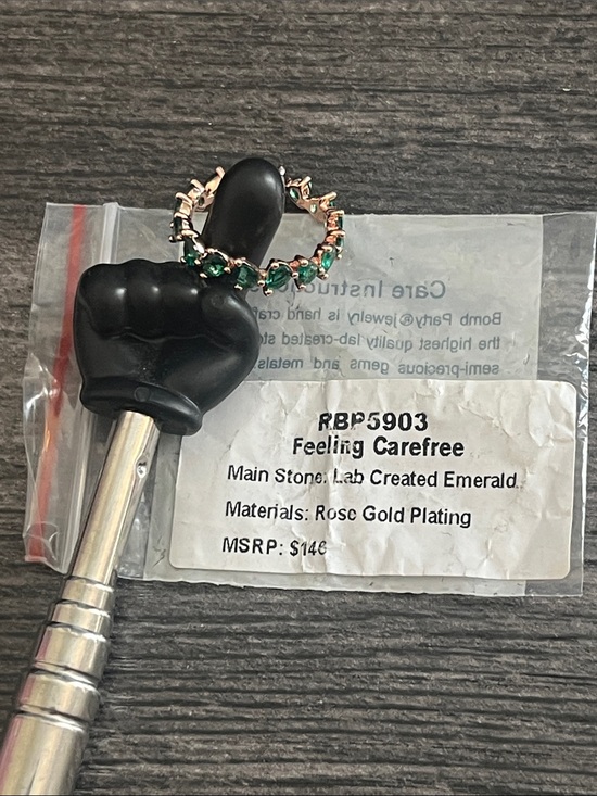 Bomb Party Jewelry - Bomb Party NWOT ‘Feeling Carefree’ Ring